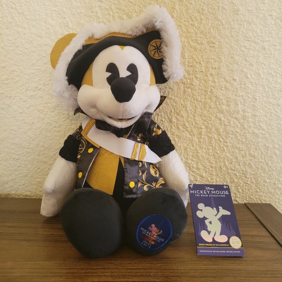 Pirates Mickey Mouse Plush Main Attraction 2/12 Disney 50th Anniversary - Picture 1 of 16